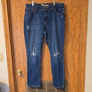Old Navy Distressed "The Sweetheart"  Women's Jeans Size 12